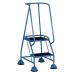 Light Blue 2 Tread Steps (125kg Capacity, W380 x D540 x H1185mm) 385130