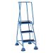 Light Blue 3 Tread Step Ladder (Load capacity: 125kg) 385134