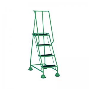 Photos - Ladder Frame Green 4 Tread Step 385140 SBY29298 