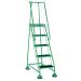 Green 5 Tread Step Ladder (Load capacity: 125kg) 385144