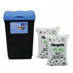 Economy Salt and Grit Bin Kit BlackBlue 47L 389114 SBY35439