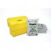 Salt and Grit Bin Supplied with Salt Yellow 115L 395095 SBY40179