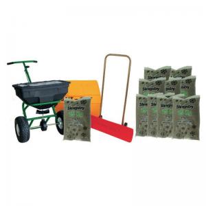 Slingsby Car Park Winter Snow and Ice Clearance Kit Yellow Large