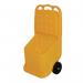 Mobile Salt and Grit Bin Kit Yellow 75L with De-icing Salt 399638 SBY44698