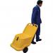 Mobile Salt and Grit Bin Kit Yellow 75L with De-icing Salt 399638 SBY44698