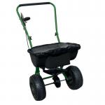 Broadcast Salt Spreader with Rain Cover BlackGreen 22L 413170 SBY57632