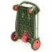 Clax Folding Trolley with Folding Box GreyRed 413615 SBY58088