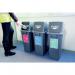 VFM Slim Recycling Bins with Range of Stickers (Set of 3) 416995 SBY61040