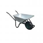 Galvanised Steel Wheelbarrow with Pneumatic Tyre 100 Litre 418636 SBY62640