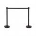 VFM Barriers with 3.4m Belt Blk (Pack of 2) 421934 SBY65793