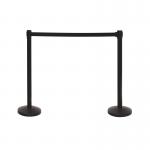 VFM Barriers with 3.4m Belt Blk (Pack of 2) 421934 SBY65793