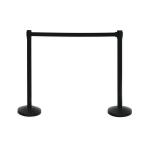 VFM Barriers with 3.4m Belt Blk (Pack of 2) 421934 SBY65793