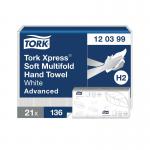 Tork Xpress Large Multifold Hand Towels (Pack of 2856) 120399 SCA01498