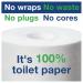 Tork White 1-Ply Coreless Toilet Roll 1300 Sheets (36 Pack) 472584 SCA01723