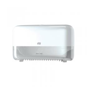 Tork T7 Coreless Mid-Size Toilet Paper Dispenser White 558040 SCA01738