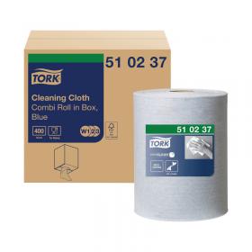 Tork Multi Purpose Cloth Combi Roll 152m Blue 510237 SCA05743