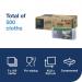 Tork W4 Cleaning Cloth Blue 100 Sheets (500 Pack) 530278 SCA05770