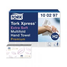 Tork Xpress Multifold Hand Towel H2 White 100 Sheets (Pack of 21) 100297 SCA12427