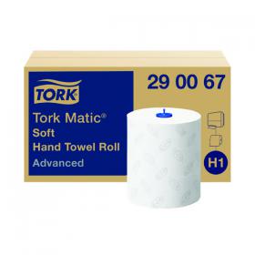 Tork Matic Hand Towel H1 White 150m (Pack of 6) 290067 SCA13871