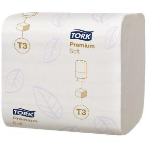 Image of Tork T3 Folded Toilet Tissue 2-Ply 252 Sheets Pack of 30 114273