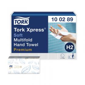 Tork Xpress Multifold Hand Towel H2 White 150 Sheets (Pack of 21) 100289 SCA15998