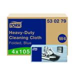 Tork Heavy Duty Cleaning Cloths 105 Sheets (Pack of 4) 530279 SCA18320