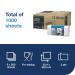 Tork W4 Wiping Paper + White 2-Ply 200 Sheets (Pack of 5) 130043 SCA18343