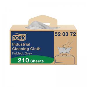 Tork Industrial Cleaning Cloth Grey Pack of 210520372 SCA18401