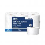 Tork T2 System Mini Jumbo Roll 2-Ply 850 Sheets (12 Pack) 110254 SCA21114