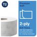 Tork T2 System Mini Jumbo Roll 2-Ply 850 Sheets (12 Pack) 110254 SCA21114