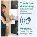 Tork Matic Hand Towel Roll Dispenser with Intuition Sensor White 551100 SCA34898
