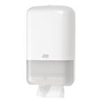 Tork T3 Folded Toilet Tissue Dispenser White 556000 SCA35482