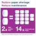 Tork T2 Mini Jumbo Toilet Roll Dispenser White 555000 SCA35484