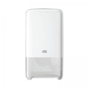 Tork T6 Twin Mid-Size Toilet Roll Dispenser White 557500 SCA38212