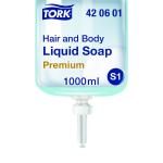 Tork Premium Liquid Soap Hair and Body (Pack of 6) 420601 SCA39433