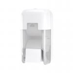 Tork OptiServe Coreless 2-Roll Toilet Roll Dispenser White 558041 SCA40361