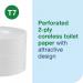 Tork OptiServe Coreless Toilet Paper Advanced 2-Ply (Pack of 24) 472630 SCA40383