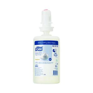 Photos - Soap / Hand Sanitiser Tork Extra Mild Foam Hand Soap S4 Refill 1 Litre Pack of 6 520701 