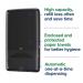 Tork PeakServe Automatic Hand Towel Dispenser Black 552509 SCA51775