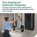 Tork PeakServe Automatic Hand Towel Dispenser Black 552509 SCA51775