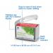 Tork Silver Xpressnap Tabletop Napkin Dispenser 272613 SCA53983