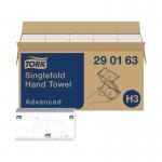 Tork Singlefold Hand Towel H3 White 250 Sheets (Pack of 15) 290163 SCA54266