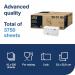 Tork Singlefold Hand Towel H3 Flushable White 250 Sheets (15 Pack) 290190 SCA56936