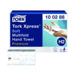 Tork Xpress Interfold Hand Towel H2 White 110 Sheets (Pack of 21) 100288 SCA59950