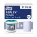 Tork Reflex Portable Dispenser and Roll Starter Pack 473188 SCA73094