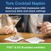 Tork Cocktail Napkins 2-Ply White (Pack of 200) 477534 SCA77312