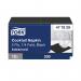 Tork Cocktail Napkins 2-Ply 4 Fold Black Pack of 200 477829 SCA77330