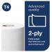 Tork Conventional Toilet Roll 2-Ply 200 Sheets (Pack of 36) 100200 SCA82366