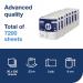 Tork T4 Conventional Toilet Roll Advanced 2-Ply White 200 Sheets (Pack of 36) 100200 SCA82366