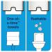 Tork Xpress Flushable Multifold Hand Towels White (Pack of 4200) 129089 SCA82851